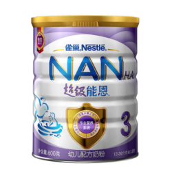 Nestle 雀巢 超级能恩 3段 幼儿配方奶粉 800g *2件