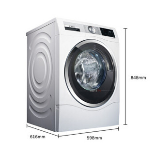 BOSCH 博世 6系 XQG100-WDU285600W 洗烘一体机 10kg洗+6kg烘 白色