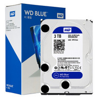 Western Digital 西部数据 蓝盘系列 3.5英寸台式机硬盘 3TB 64MB(5400rpm、PMR)WD30EZRZ