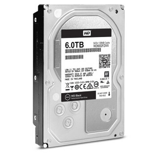 Western Digital 西部数据 黑盘系列 3.5英寸台式机硬盘 6TB 256MB(7200rpm、PMR)WD6003FZBX