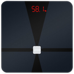 联想(lenovo)智能电子秤 ITO膜电极玻璃秤面 蓝