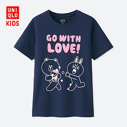 UNIQLO 优衣库404922  LINE FRIENDS印花T恤