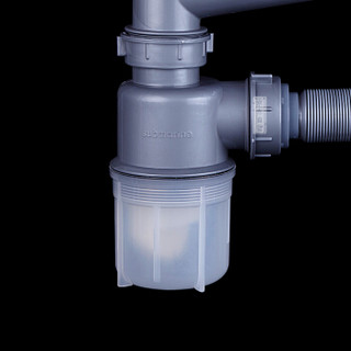 Submarine 潜水艇 CSQ-12 双洗菜盆下水管套装 