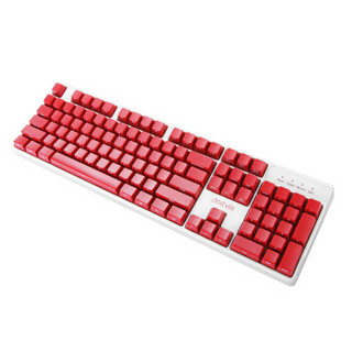 dostyle 东格 MK60 104键机械键盘 红色