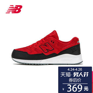 New Balance/NB 530系列男鞋女鞋复古鞋跑步鞋M530CBB-CB 39.5 红色/黑色 