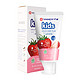 京东PLUS会员：严迪（YANDY）2-12岁护牙宝 草莓味儿童牙膏 60g（无氟可吞咽 防蛀）
