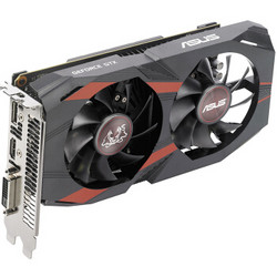 ASUS 华硕 地狱犬 CERBERUS-GeForce GTX 1050TI-A4G 显卡 4GB