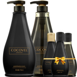 COCOVEL 蔻露薇 洗沐套装（洗发乳750ml 沐浴露750ml） 旅行套装