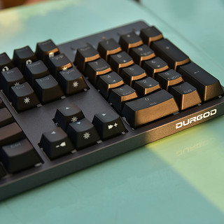 DURGOD 杜伽 Taurus K310Aurora 机械键盘 Cherry MX