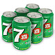 7喜 七喜 7up 柠檬味 碳酸饮料 330ml*6听 *16件