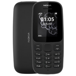 NOKIA 诺基亚 105 功能手机 2G单卡 黑色