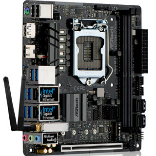 ASRock 华擎 H370M-ITX/ac 主板