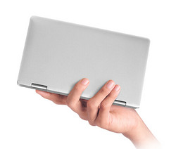 壹号本（ONE-NETBOOK） 口袋笔记本电脑平板二合一超薄7英寸全金属商务便携笔记本Win10 银色 8G+128G