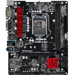 ASRock 华擎 H110M-G/M.2 主板