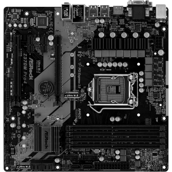 asrock 华擎 z370m pro4主板