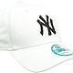 New Era MLB Basic NY Yankees 9Forty 男士可调节棒球帽