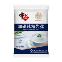 中盐 加碘纯精岩盐 400g
