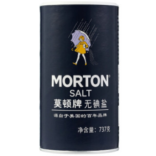 MORTON 中盐 MODUN 莫顿 中盐 MODUN 莫顿 未加碘 精制盐