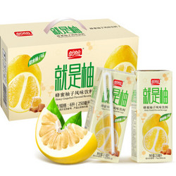 盼盼 蜂蜜柚子果汁饮料 250ml*24盒