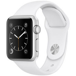 Apple 苹果 Watch Sport Series 1 智能手表 38毫米 银色 白色