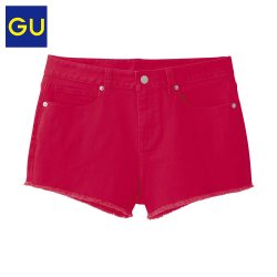 GU 极优 287824 女士超短裤