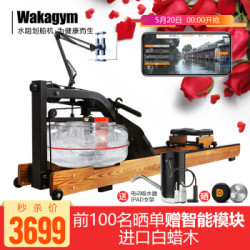 Wakagym 哇咖 白蜡木旗舰款 水阻划船机