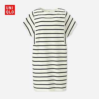  UNIQLO 优衣库 405303 女士全棉条纹连衣裙