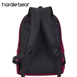 Hardie Bear 哈狄贝尔 HBB061 双肩背包 枣红色