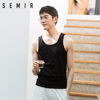 Semir 森马 15-027711062 男士棉质修身背心