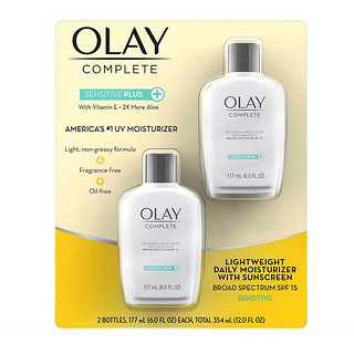 OLAY 玉兰油 敏感肌肤适用 防晒露 177ml *2瓶装