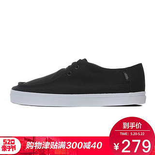 VANS 范斯 RATA VULC SF BLAC 男款帆布鞋 43 黑色 