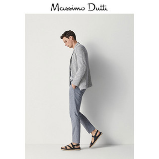 Massimo Dutti 00013015802 男士修身格纹休闲裤 