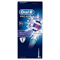 BRAUN 博朗 Oral-B欧乐B成人充电式电动牙刷 PRO 600 CrossAction 3D