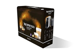 NESPRESSO 浓遇咖啡 Krups Essenza Mini 胶囊咖啡机+Aeroccino 奶泡机