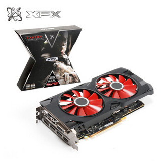 XFX 讯景 RX 570 8G 黑狼版 显卡