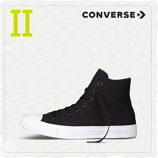 CONVERSE 匡威 Chuck Taylor All Star II 中性帆布鞋 35 蓝色 