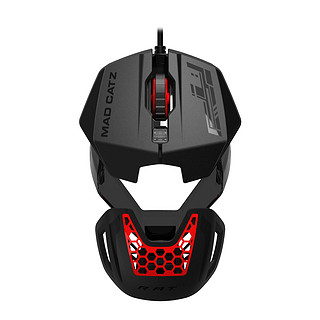 Mad Catz 美加狮 RAT1 游戏鼠标 磨砂黑