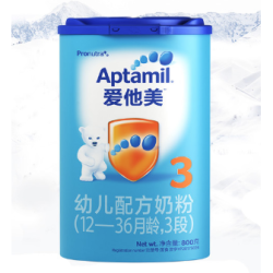 Aptamil 爱他美 幼儿配方奶粉 3段 800g *3件