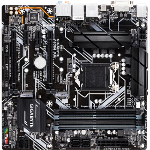 gigabyte 技嘉 z370m d3h 主板