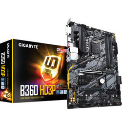 GIGABYTE 技嘉 B360 HD3P 主板