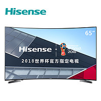 Hisense 海信 LED65E7CY 4K曲面液晶电视 65英寸