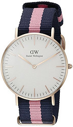 Daniel Wellington 丹尼尔·惠灵顿 Classic系列 0506DW 尼龙表带女士手表