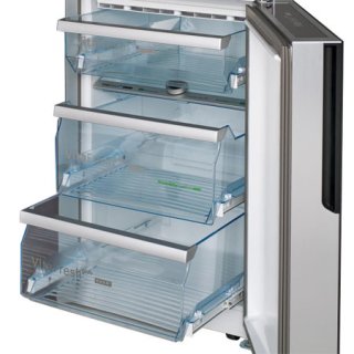 bosch博世kaf96s80ti单循环混冷t型对开门冰箱569l紫色