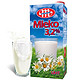 波兰进口 妙可（Mlekovita）全脂进口牛奶 1L*12箱装 *2件