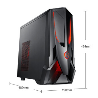ThundeRobot 雷神 911黑武士 A57Ti 游戏台式整机（i5-8400、16GB、1TB+128GB、GTX1070Ti 8G、27英寸）