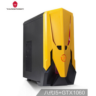 ThundeRobot 雷神 911黑武士 涂装限量版Camaro 游戏台式整机（i5-8400、8GB、1TB+128GB、GTX1060 6G、27英寸）