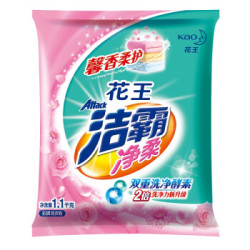 ATTACK 洁霸 净柔无磷洗衣粉 1.1kg *17件