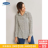 OLD NAVY 820986  女士衬衫 S 动物图案 