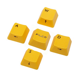 FILCO 斐尔可 机械键盘键帽 WASD五枚键帽套装 紫色侧刻