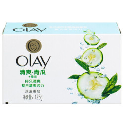 OLAY 玉兰油 沐浴香皂 125g 清爽青瓜 *34件